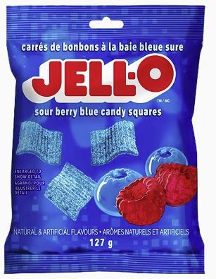 Jello Berry Squares 12x127g x 12/case (31058828)