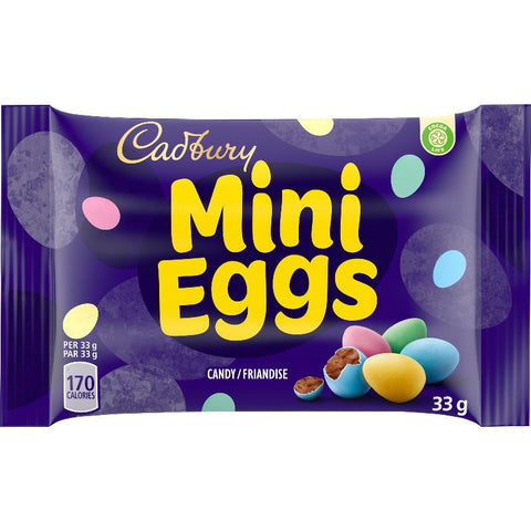 Cadbury Everyday Mini Eggs 24x33g x 12/case(102525) (CADR)