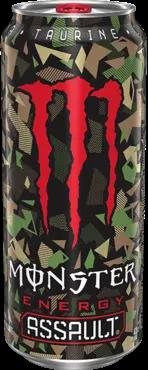 Coke Monster Energy Assault  12x473ml (COKEM) (133491