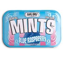 Big Sky Mints Blue Raspberry 6x50g Tray (30001)