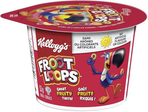 Kellogg's Froot Loops In Cup 12x53g x 4/case (265293)