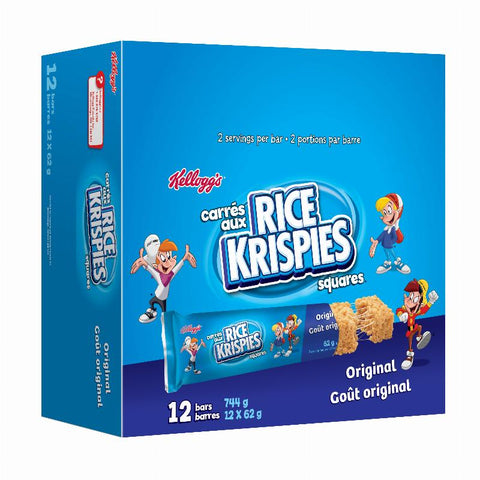Kellogg's Rice Krispies Squares 12x62g