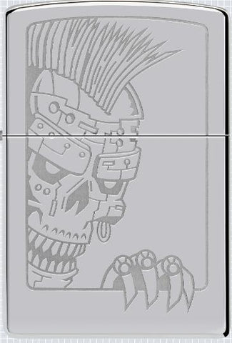 Zippo Mohawk Skull Design (46426)
