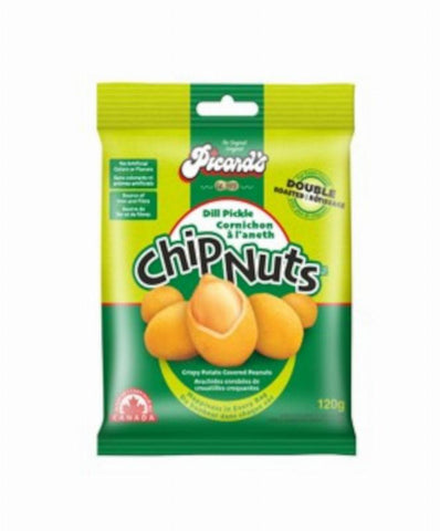 Picards Chip Nuts Dill Pickle  12x120g