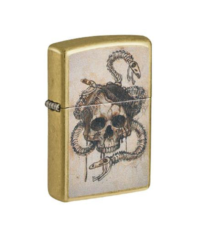 Zippo Skull Snake Design (47175)