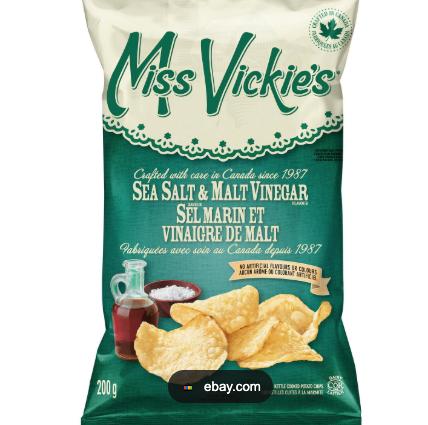 Miss Vickies  Sea Salt & Vinegr 36x55g