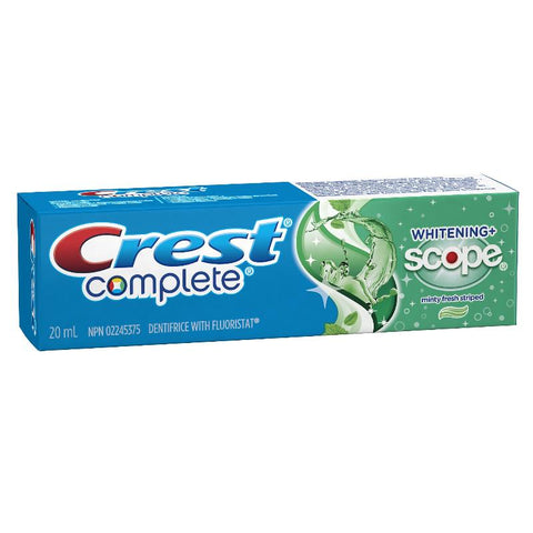 Crest Whitening Scope Toothpaste 20ml x 36 per case