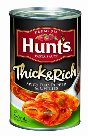 Hunts Thick & Rich Red Pepper Sauce 12x680ml (363246)