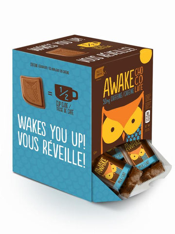 Awake Milk Chocolate Bites Changemaker 50count