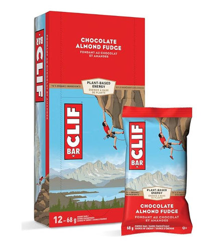 Clif Bar Chocolate Almond Fudge 12x68g x 16/case (115786)