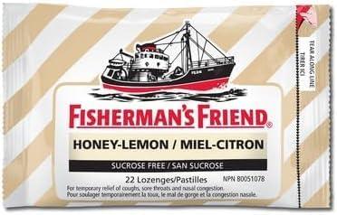 Fishermans Friend Honey Lemon Sugar Free  8 x 36 (FF006)