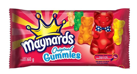 Maynards Gummies 18x60g x 12/case (122016)