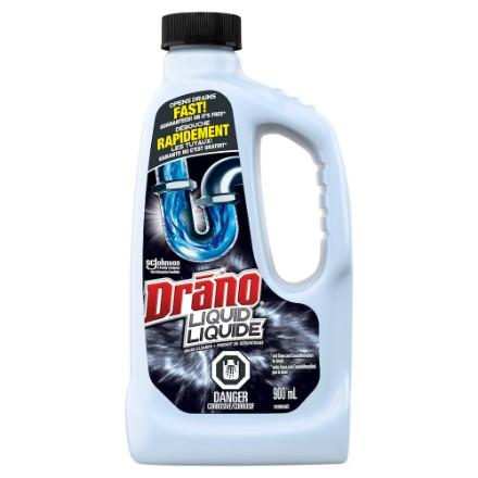 Drano Liquid 900ml x 12/case (875136)