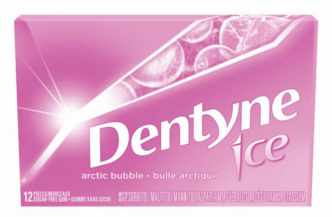 PVM Dentyne Ice Arctic Bubble 12pc x 18/case (125633)