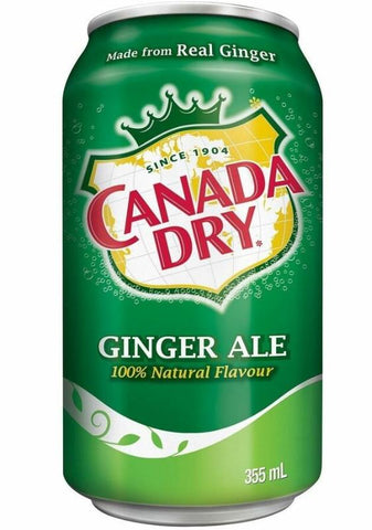 Canada Dry Ginger Ale 24x355ml (COKEC) (107527)