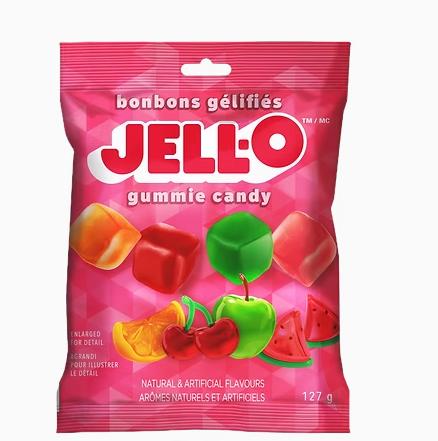 Jell-O  Orange/Cherry/Green Apple /Watermelon Gummies 12x127g