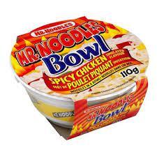 Mr Noodles Big Bowl Spicy Chicken12x110g