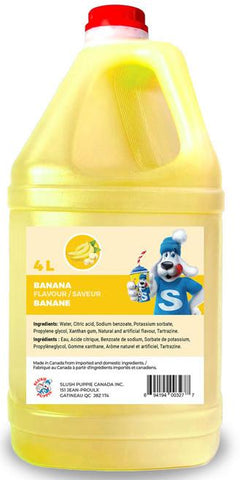 SP Banana Syrup 4 Ltr (6537377) (SAV18)