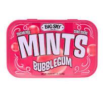 Big Sky Mints Bubble Gum  6x50g Tray (99368)