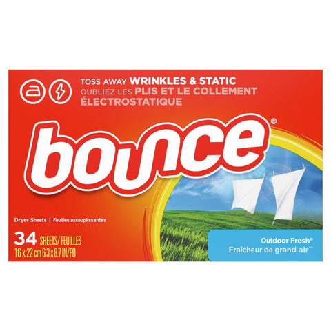 P&G Bounce Sheets Outdoor Fresh 34ct (122341)