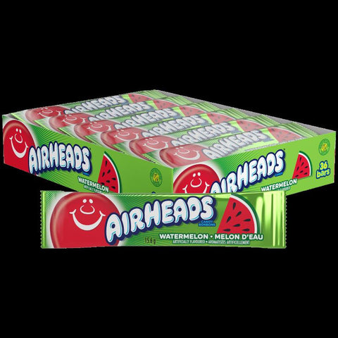 Airheads Watermelon 36x15.6g x 12/case (138309)