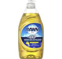 Dawn Ultra + Oxi Lemon Scent Dishwashing Liquid 10x431ml