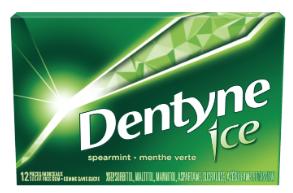 PVM Dentyne Ice Spearmint 12pc x 18/case (125652)