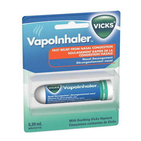 Vicks Inhaler Blister Pack 12's x 2 per case