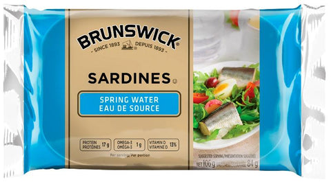 Brunswick Sardines in Water 18x106g (261753)