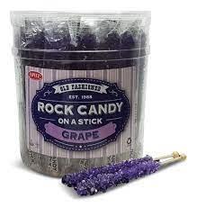 Rock Candy Stick Grape  36's (purple) (8454448)