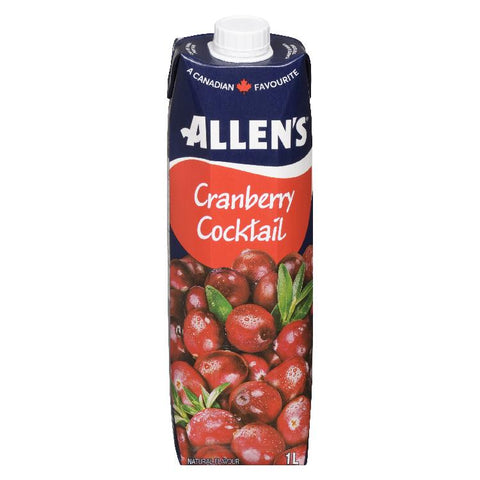 Allen's Cranberry Cocktail 1L x 12/case (503629)