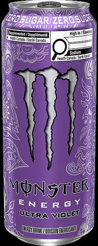 Coke Monster Energy Ultra Violet Zero12x473ml (COKEM) (153395)