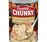 Campbell's Chunky Chicken Vegetable POT PIE  Soup 12x515ml