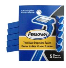 Personna Men's Twin Blade Disposable Razors 5ct (10145)