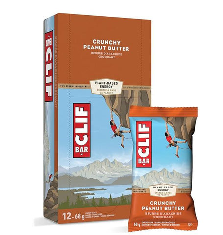 Clif Bar Crunchy Peanut Butter 12x68g x 16/case (115788)