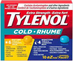 Tylenol Cold Day&Night 10ct x 24/case (795238)