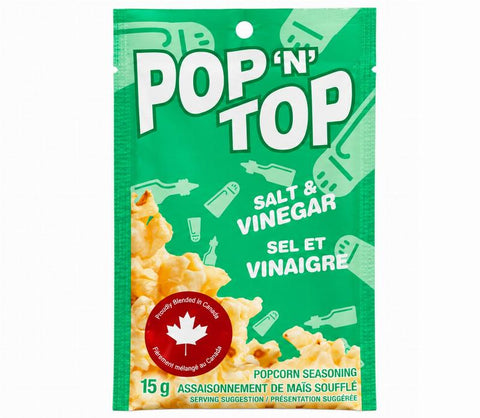 Pop N Top Salt & Vinegar 250x15g (367140)