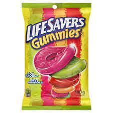 Lifesaver Gummies Five Flavour 12x180g (160207)