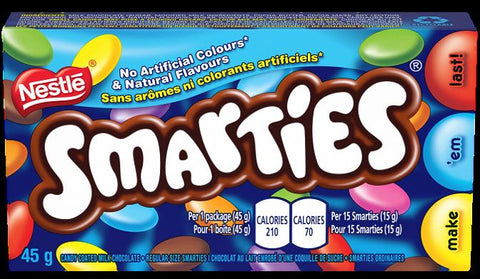 Nestle Smarties 24x45g x 8/case ( NBR ) (119943)