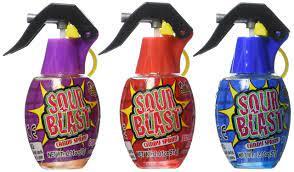 Sour Blast Candy Spray 12x57g x 12/case (KDM-18703)