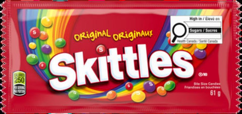 Skittles Original 36x61g x 4/case (102210)
