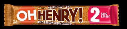 Hershey Oh Henry PnutBtr KS 24x85g x 6/case (104336) ( HBK )