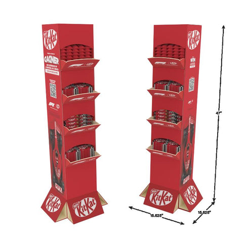 Nestle Kit Kat Singles F1 Tower 140ct PPK (127086) ( NBR )
