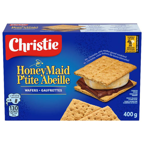 Christie Honey Maid Graham Wafers 12x400g