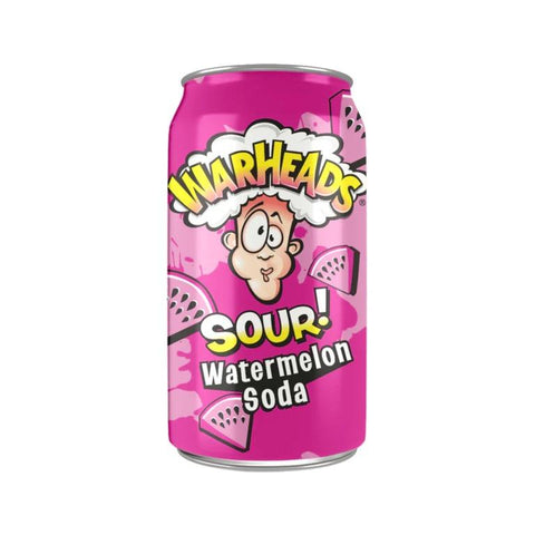 Warheads Soda Sour Watermelon   12x355ml