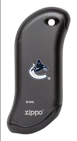 Zippo HeatBank 9s NHL Black Vancouver Canucks (44484)