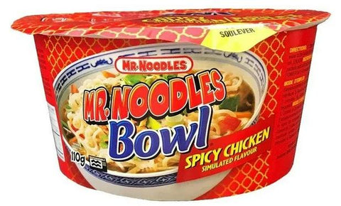 Mr Noodles Big Bowl Spicy Chicken12x110g (NBBSC)