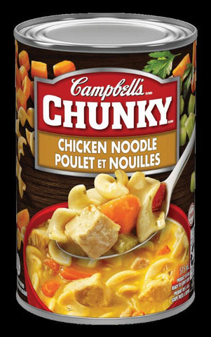 Campbell's Chunky Chicken Noodle Soup 12x515ml (122688)