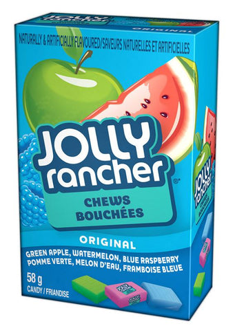 Jolly Rancher Chews Original 12x58g x8/case (107123)