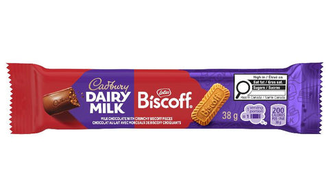 Cadbury Dairy Milk Biscoff 24x38g x 12/case (127458) (CADR)